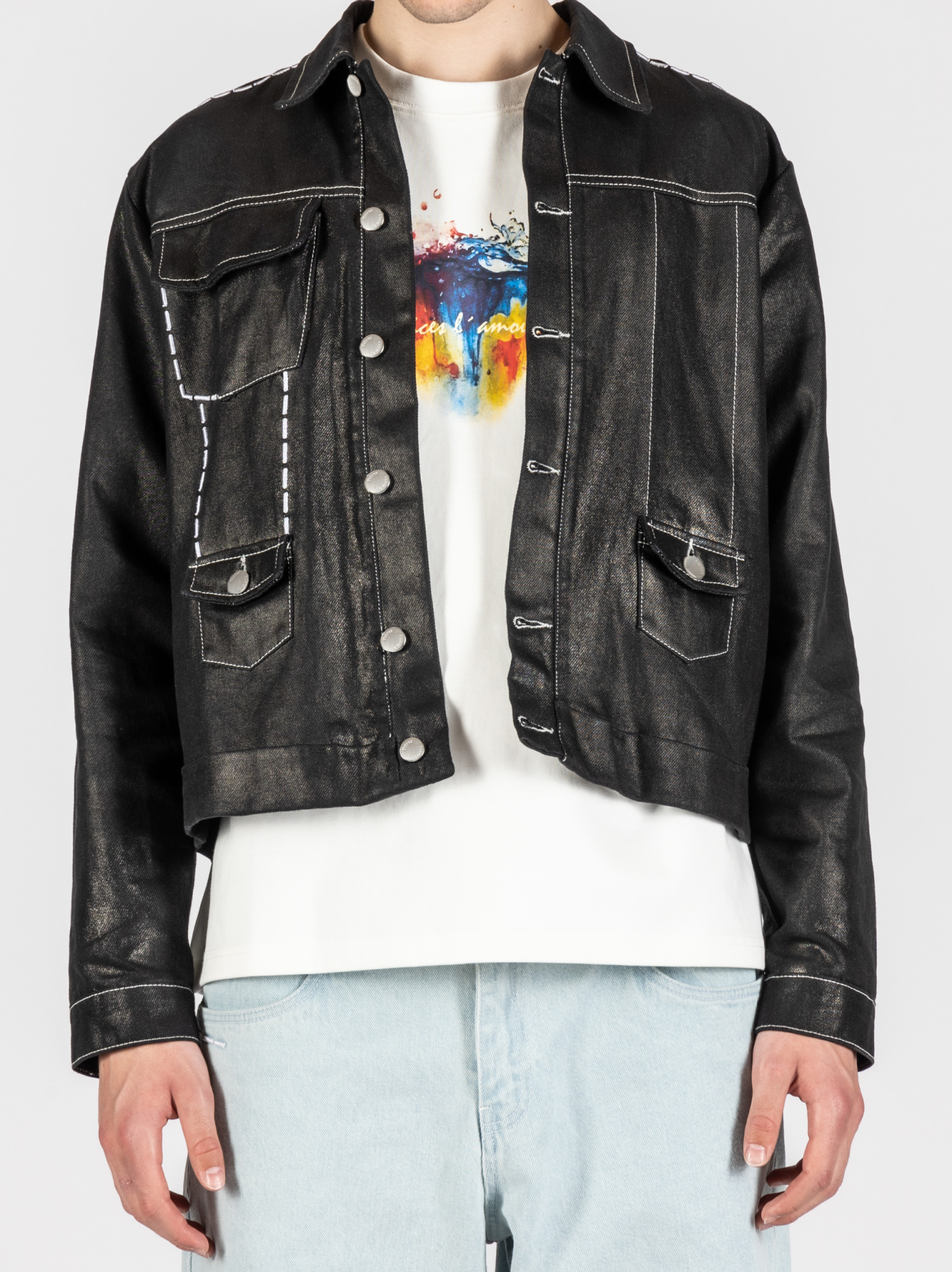 Waxed 2025 denim jacket