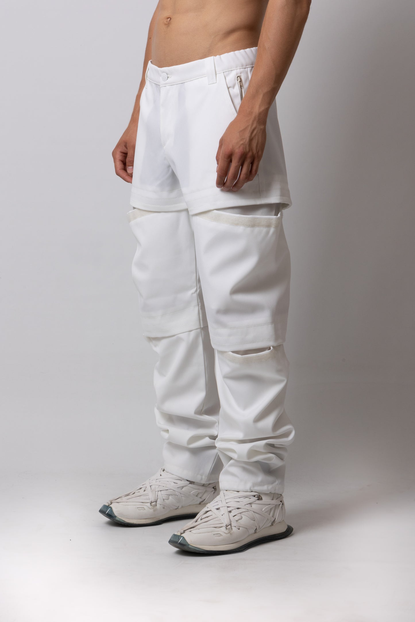 MULTI POCKET NYLON PANTS