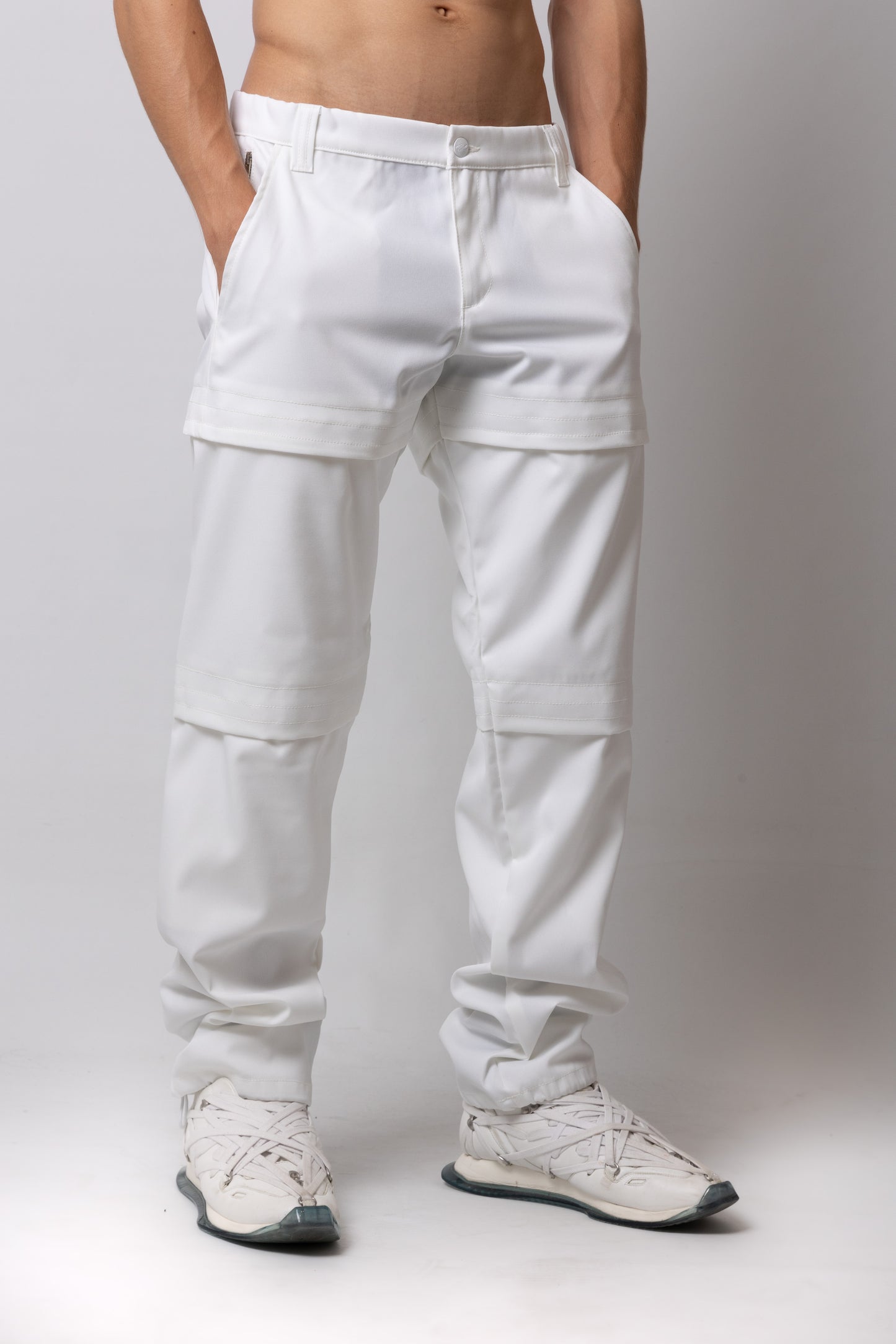 MULTI POCKET NYLON PANTS